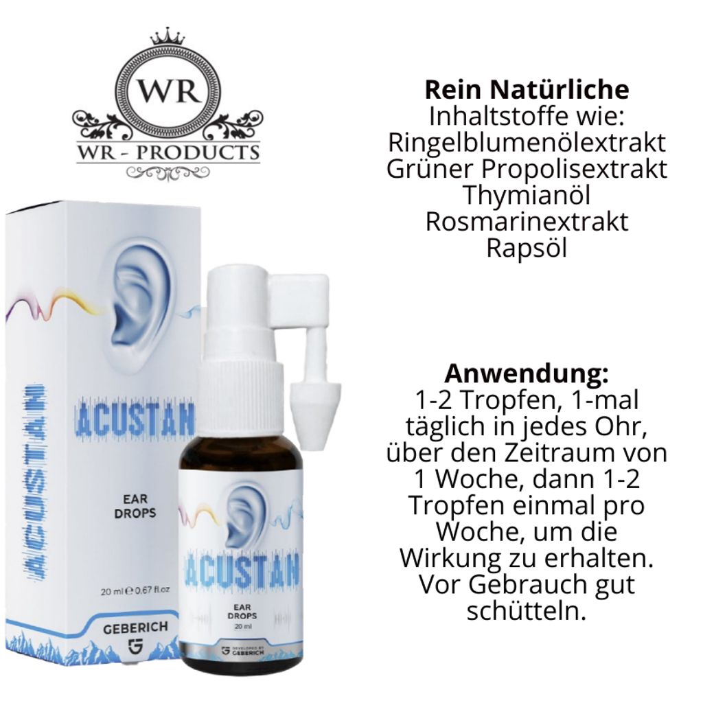 ACUSTAN EAR Tropfen das Original Produktbild 3