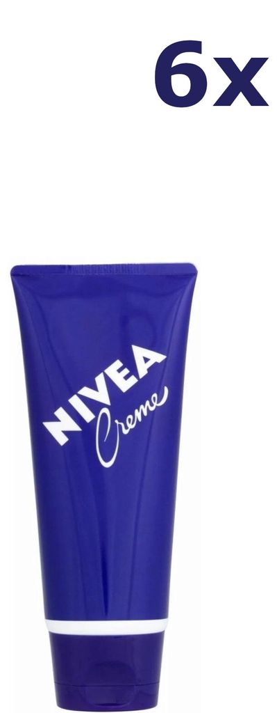 6x Nivea Creme 100ml Tube