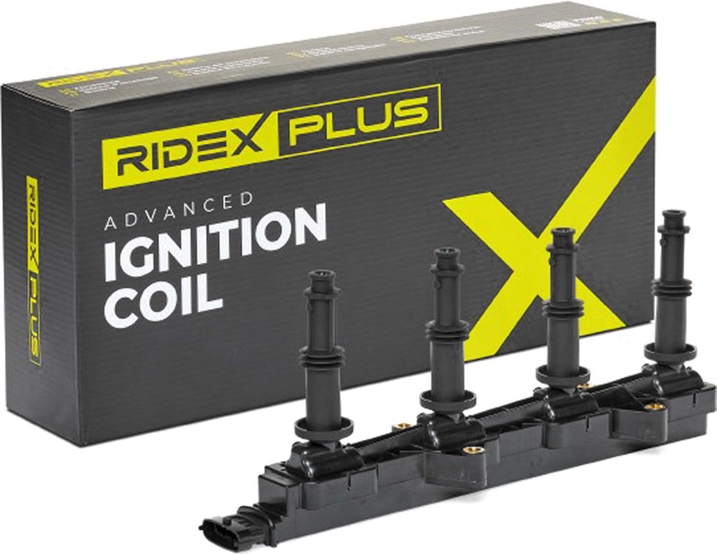 RIDEX PLUS 689C0249P Zündspule 12V für OPEL ZAFIRA B (A05) Vectra C Caravan (Z02) Vectra C Limousine (Z02) Signum CC (Z03) Vectra C CC (Z02)