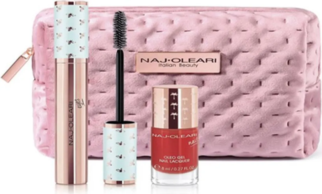 Naj Oleari Coffret Mascara Wear The Volume et Vernis à Ongles Rouge 22