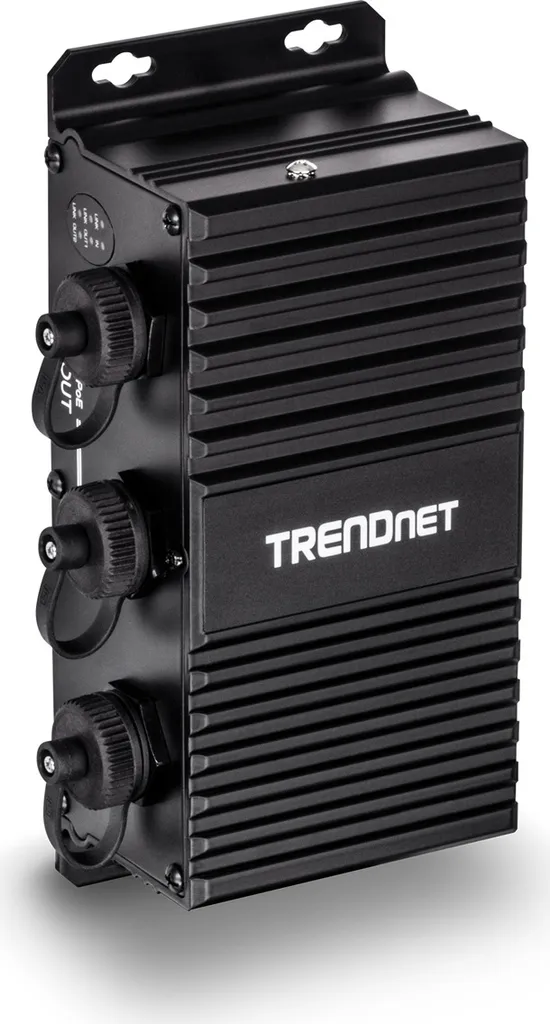 TRENDnet TI-EU120 Extenseur PoE+ Industriel Extérieur 2 Ports 100m