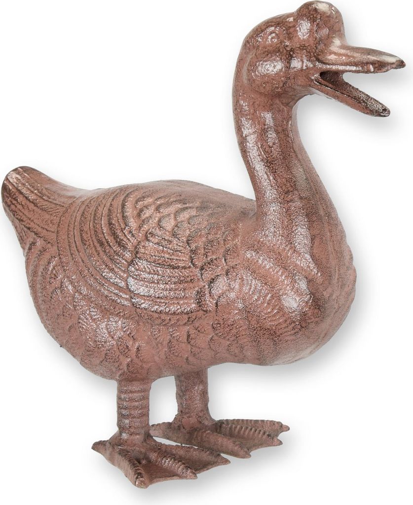 Figur Gans Garten Eisen Replikat Retro Design Dekoration