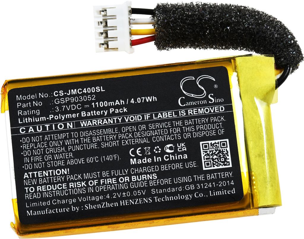 Akku für Lautsprecher, Speaker JBL Clip 4