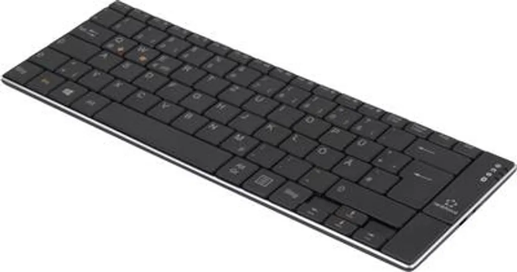 Clavier sans fil ultra plat Renkforce RF-DS-SLIMBT pour PC et Tablette