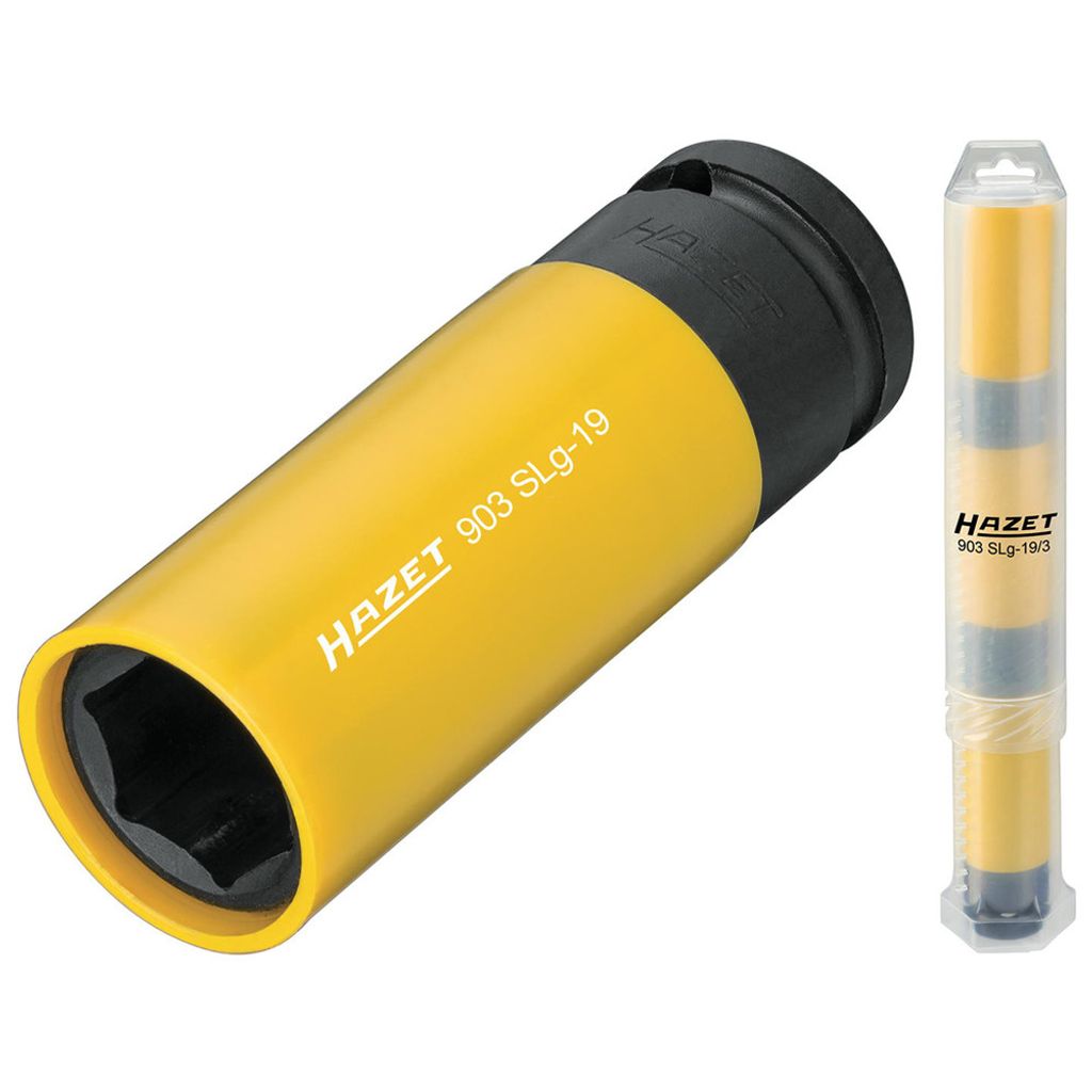 Hazet 903SLG-19/3 Kraftsteckschlüsseleinsätze SW19 z