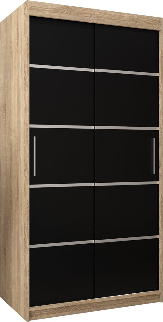 Kleiderschrank, Schiebetürenschrank Schlafzimmer, Schrank VERONA 1 100 cm