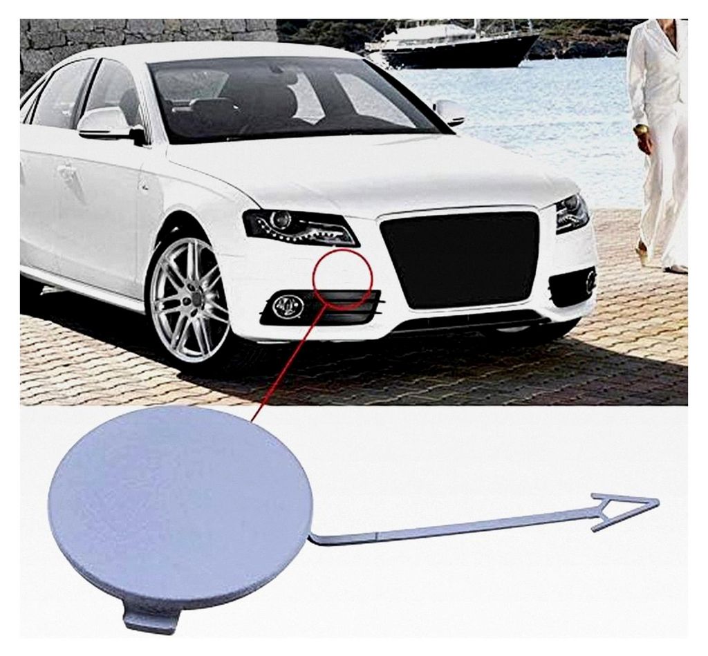 Vordere Stoßstange Abschlepphaken Abdeckung für B7 2005-2008