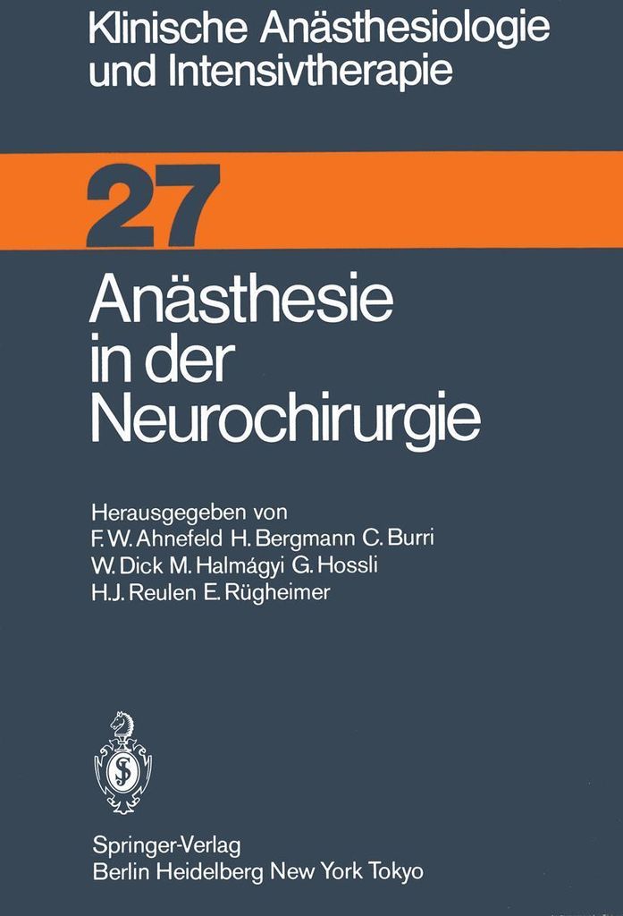 Anästhesie in der Neurochirurgie