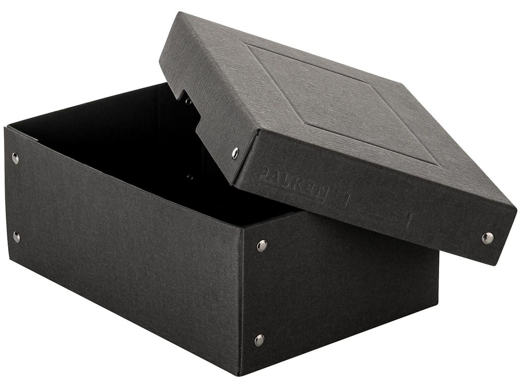 Úložný box Falken PURE Box Black 22001720 A5 100 mm černý Obrázek produktu 