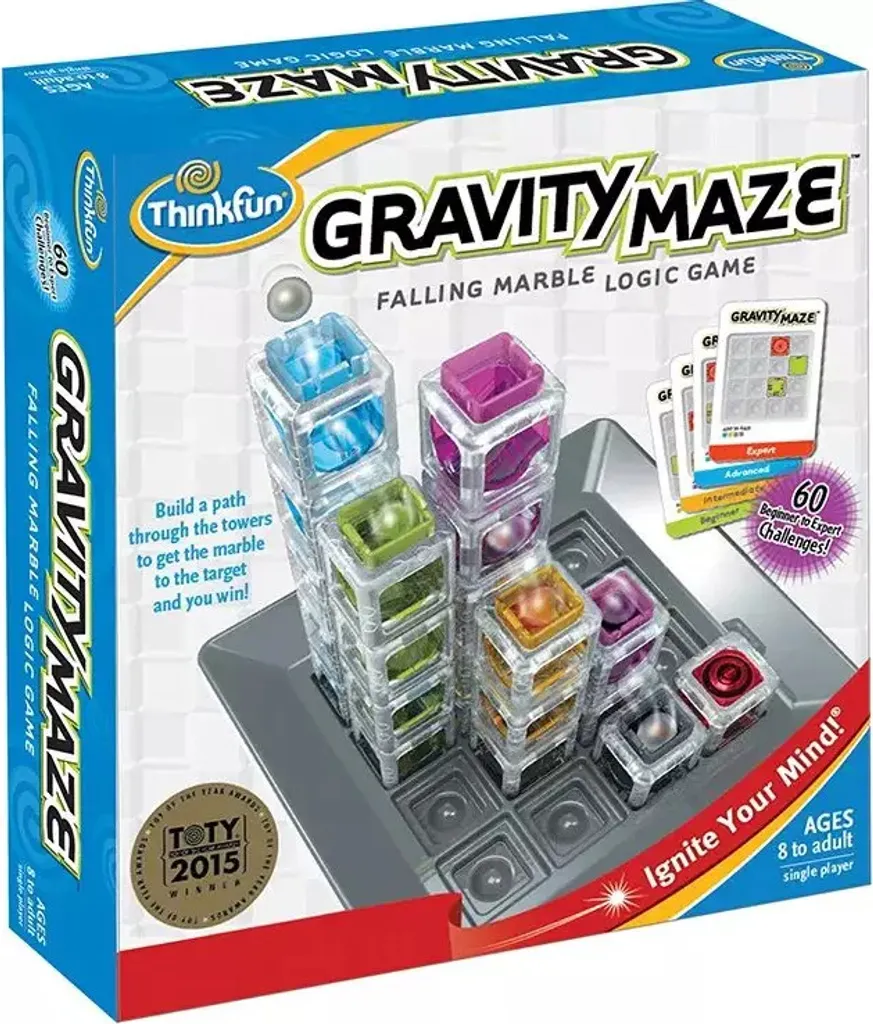 Résoudre des énigmes complexes avec le Labyrinthe de gravité ThinkFun