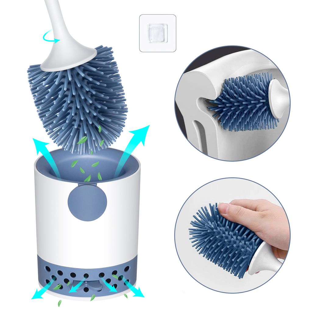 Homewit WC-Bürste, WC-Reinigungsbürste, Klobürste, Produktbild 4