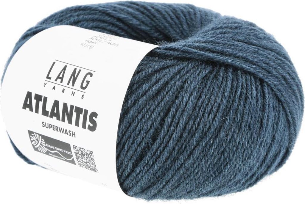 Lang Yarns - Atlantis 0088 petrol Produktbild 