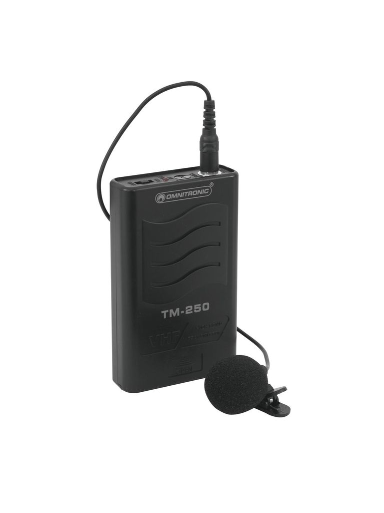 OMNITRONIC TM-250 Gürtelsender VHF214.000 Produktbild 