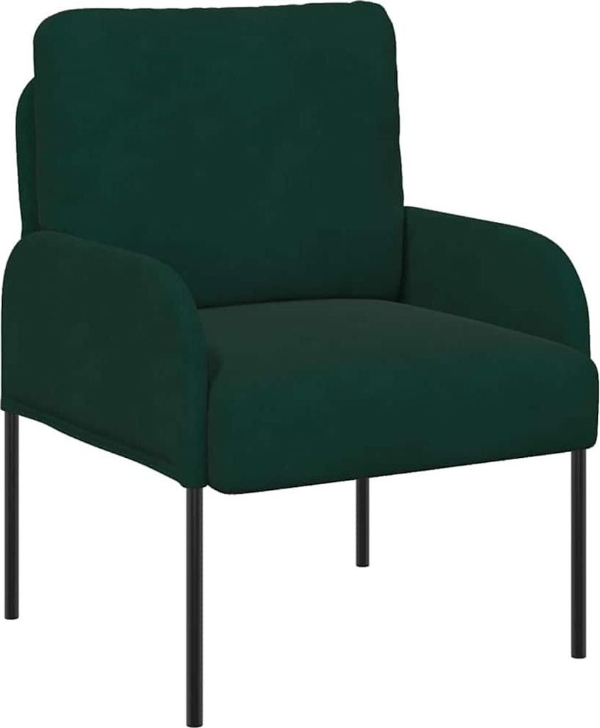 vidaXL Sofas mit Kissen 55cm Dunkelgrün Sperrholz Produktbild 