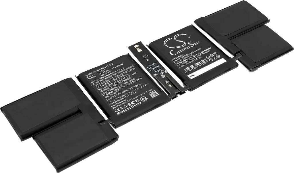 Batterie Haute Capacité A2485 pour MacBook Pro 16 compatible MK193