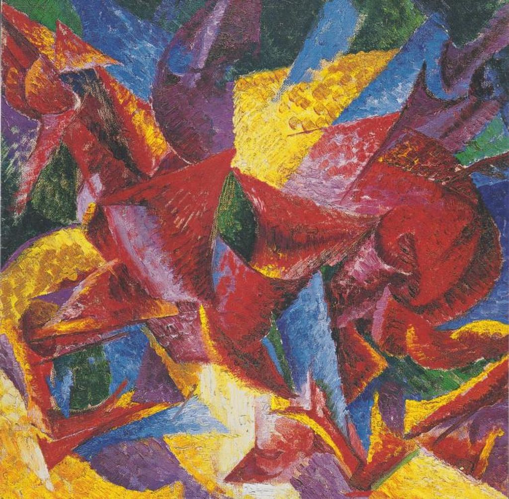 Grafika Puzzle Umberto Boccioni Forme plastiche di un Cavallo 1000 Teile