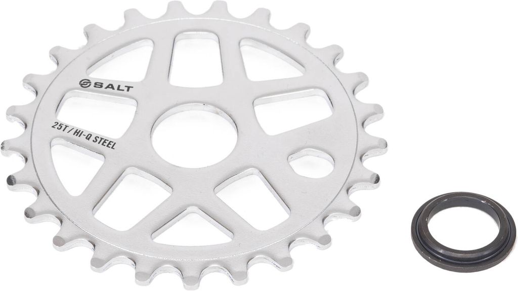 Salt Gateway Alloy BMX Kettenblätter (Silber Poliert|25T)