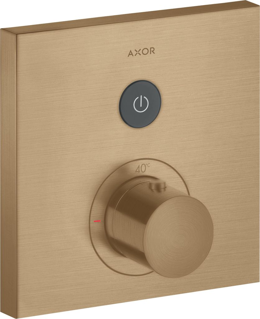 hansgrohe AXOR Starck ShowerSelect Square Thermostat Unterputzmodell für 1 Verbraucher, 36714140