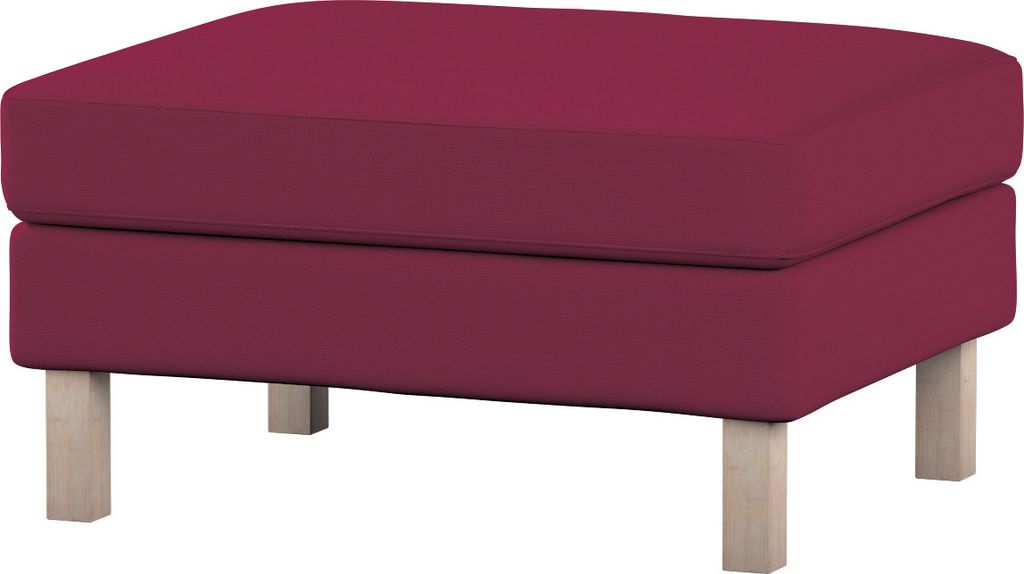 Dekoria Bezug für Karlstad Hocker, pflaume , Husse, Karstadt Hocker