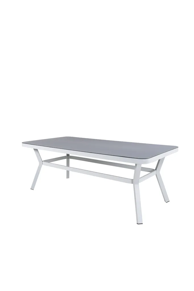 Table de salle à manger Massa blanche 6 couverts - Idéal réception