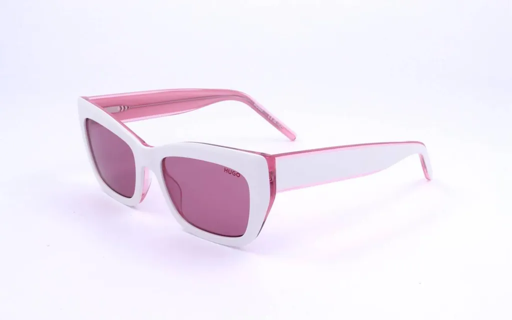 Hugo Boss HG 1301/S HDR/U1: L'Eleganza senza tempo in White Pink