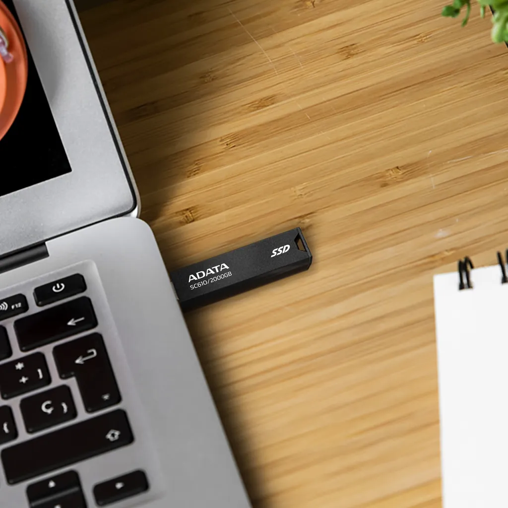 Clé USB ADATA SC610 1 To 1000Mo/s USB 3.2 Gen 2 Ultra Rapide et Compacte - 8
