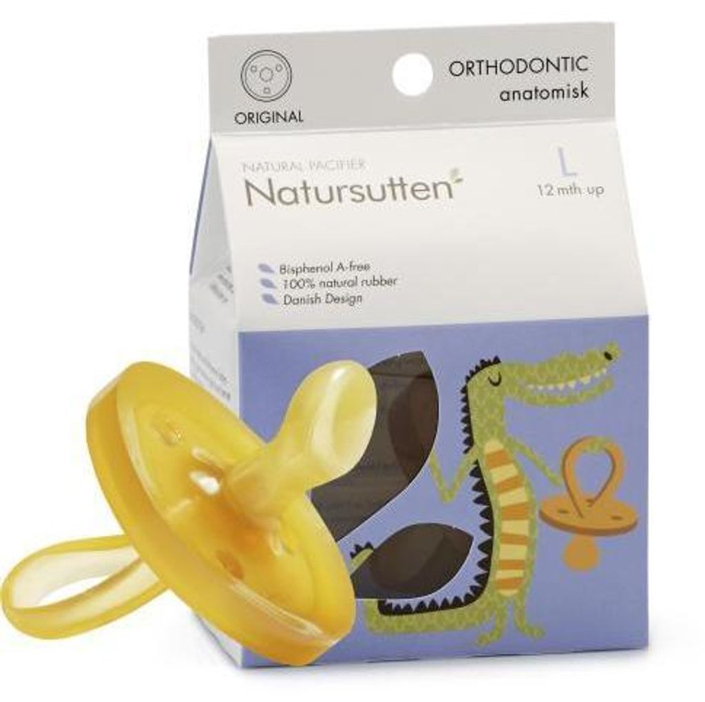 Schnuller Rundschild Zahngerecht L Natursutten 1 St Produktbild 