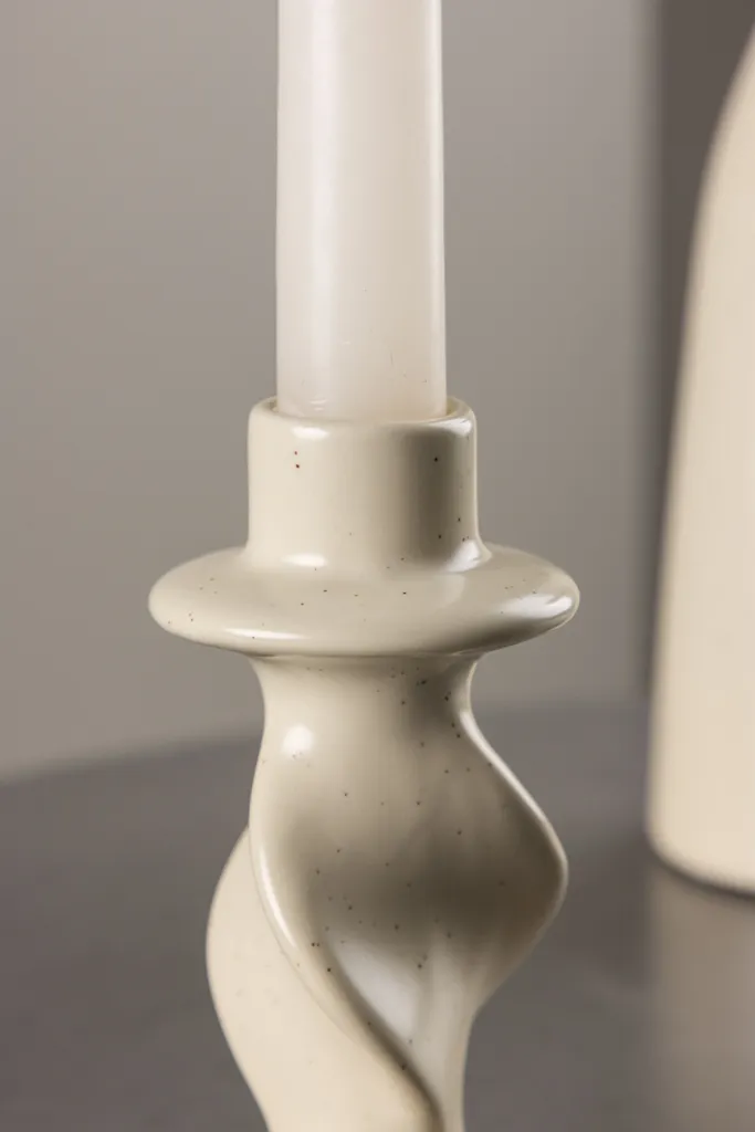 Luminaire central Glory beige pour éclairage de salon contemporain - 10
