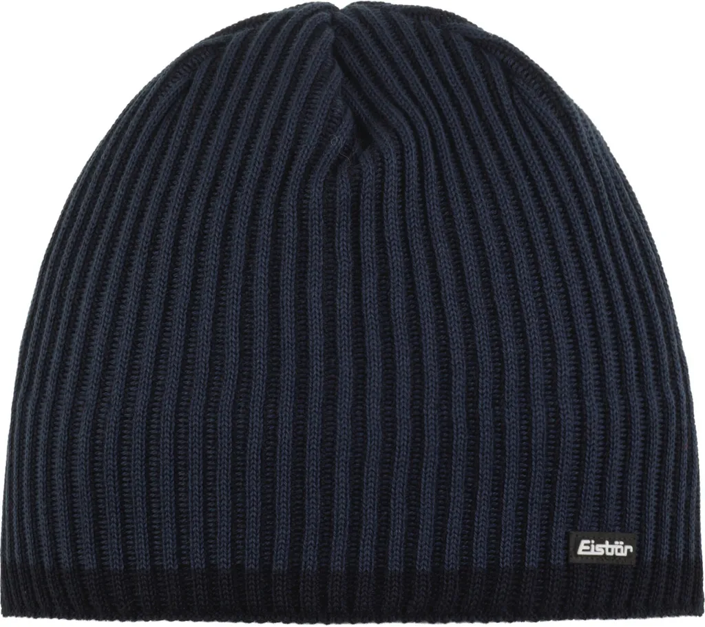 Bonnet d'hiver quotidien Eisbär Alex MÜ bleu foncé protection oreilles