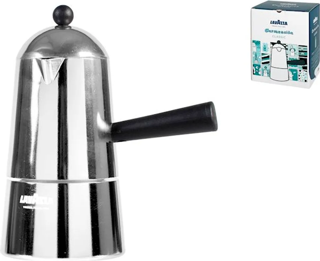 Cafetière Moka Carmencita 6 tasses, machine à café manuelle design