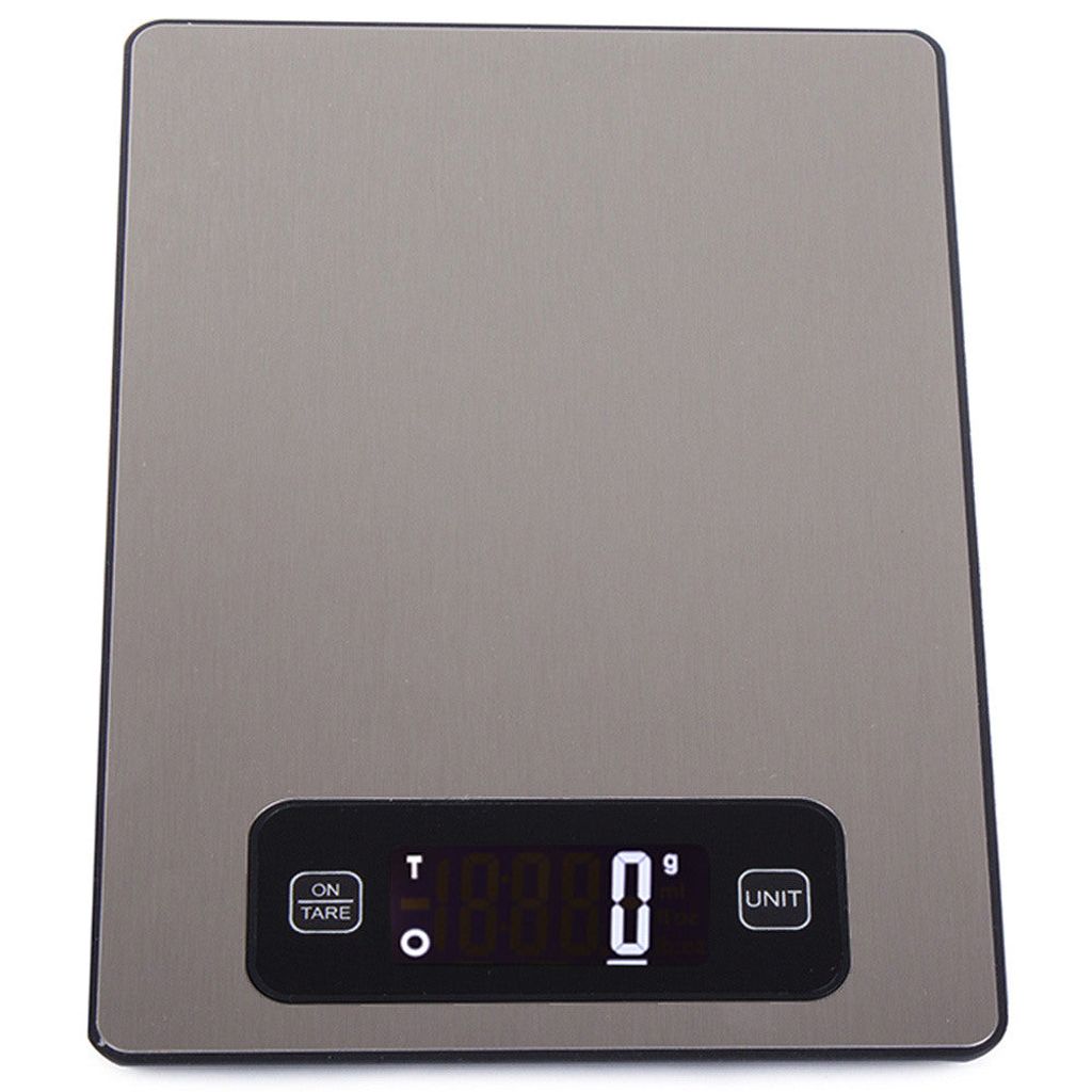 Verk 17107 Küchenwaage 1g-5kg Edelstahl