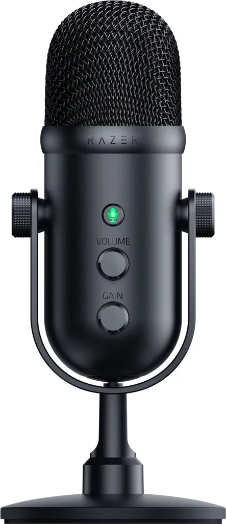 Microphone Dynamique Razer Seiren V2 Pro Noir avec Connexion USB-C
