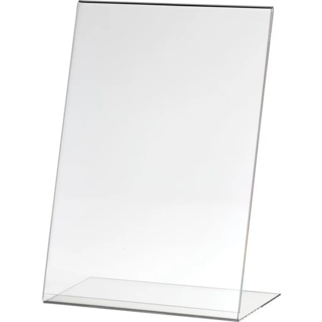 Porte-affiche A4 en Plexi de Qualité - Format Incliné et Ultra Stable