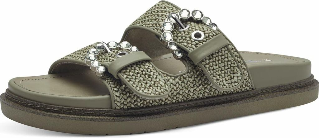 Tamaris Klassische Pantoletten Damen 31373438313136 Grün 37 EU