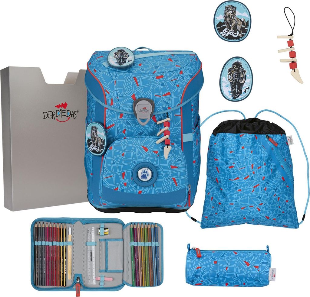 DerDieDas ErgoFlex Easy Superflash Exklusiv Blue Ice 5tlg. Produktbild 