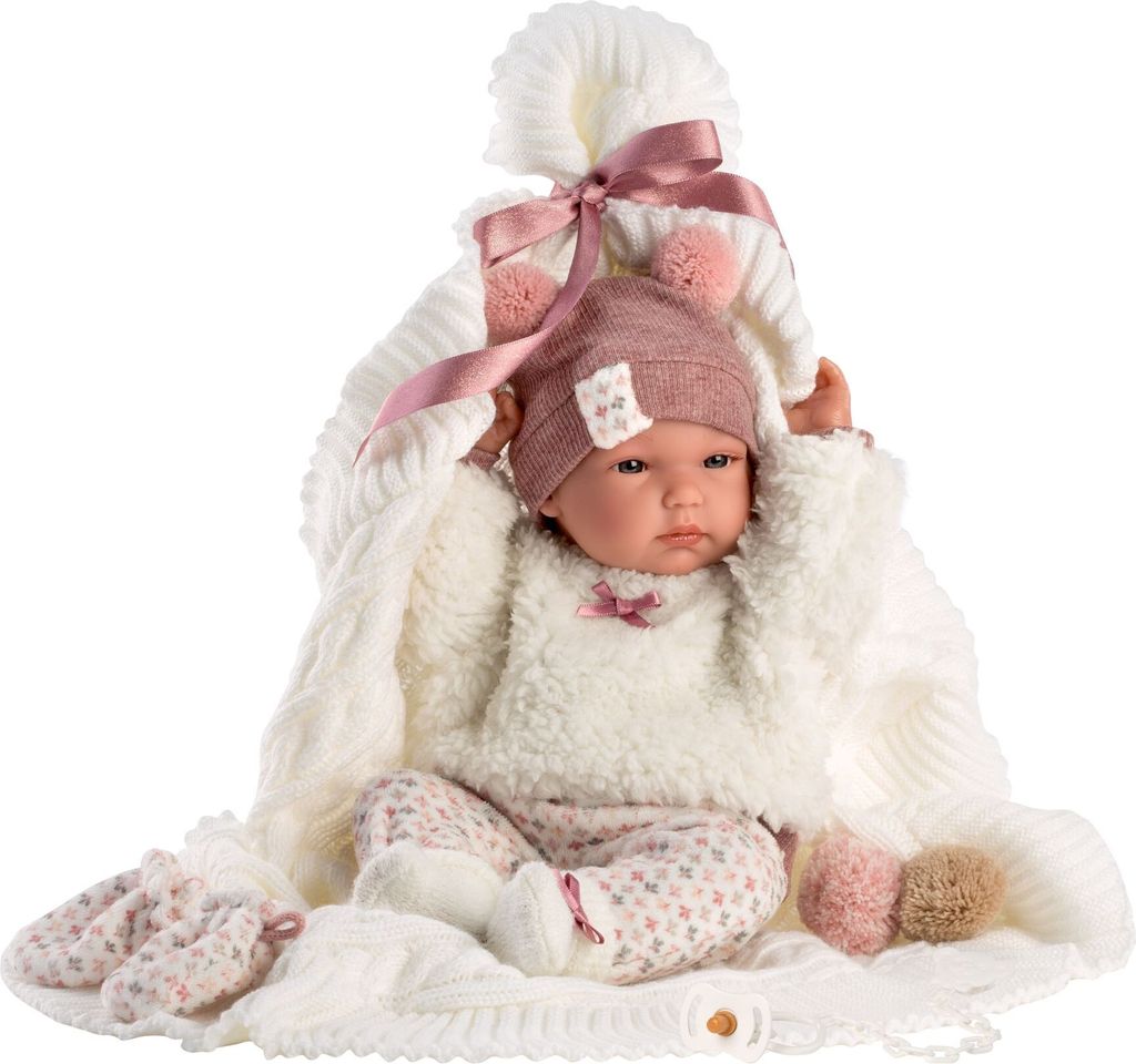 Llorens 63576 NEW BORN GIRL - realistická dáma Obrázok produktu 