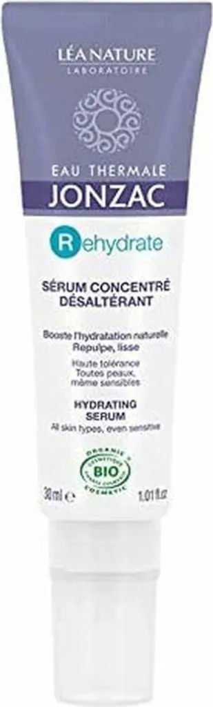 Sérum visage hydratant bio Jonzac Rehydrate+ pour peaux très sèches