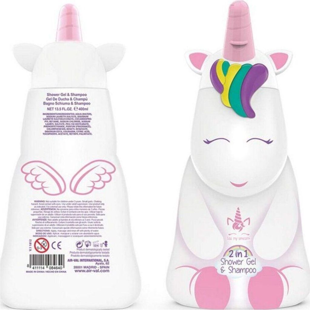 Gel e Shampoo 2 in 1 Eau My Unicorn Cartoon per bambini Immagine del prodotto 