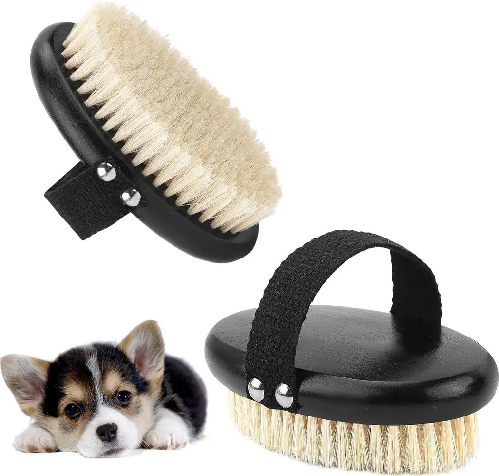Brosse de soin pour poils longs et courts - Système Palm noir antistatique