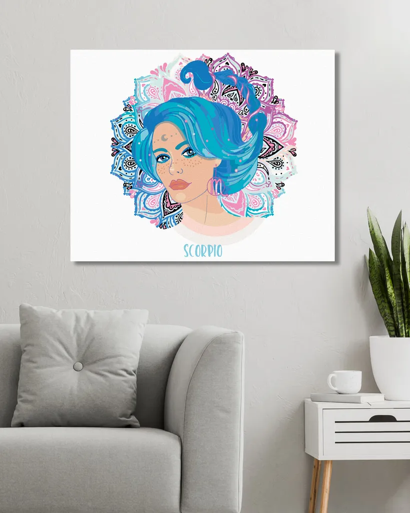 Kit Hobby Creativo Zuty Scorpione 40x50cm - Regalo Originale Donna - 2