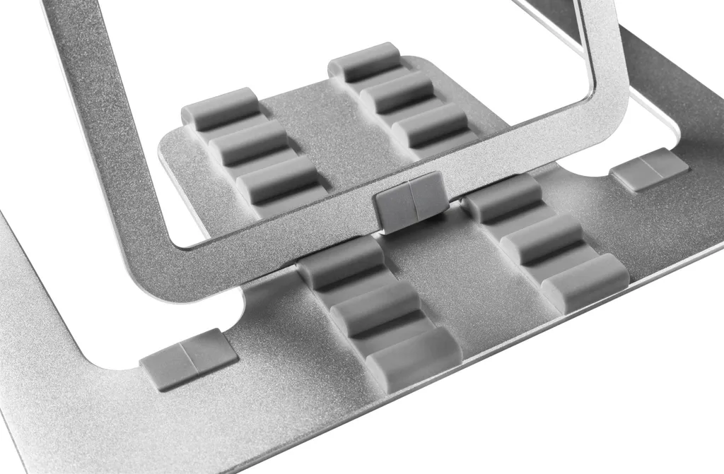 Support ventilé AlzaErgo LS120 argenté haute résistance en métal