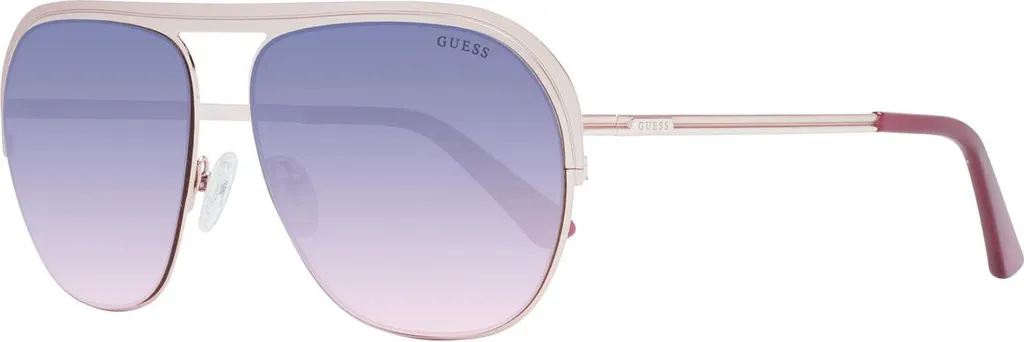 Lunettes de soleil Guess GU5226 28Z 59 : Monture Aviateur Dorée Chic