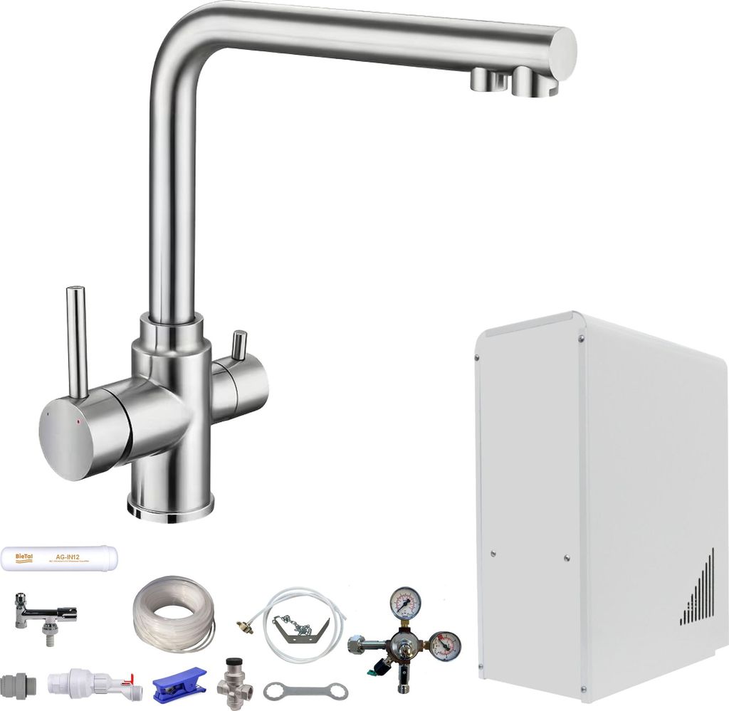 Sprudelwasser Tafelwasseranlage BieTal® BT-10U 3-Wege L Produktbild 