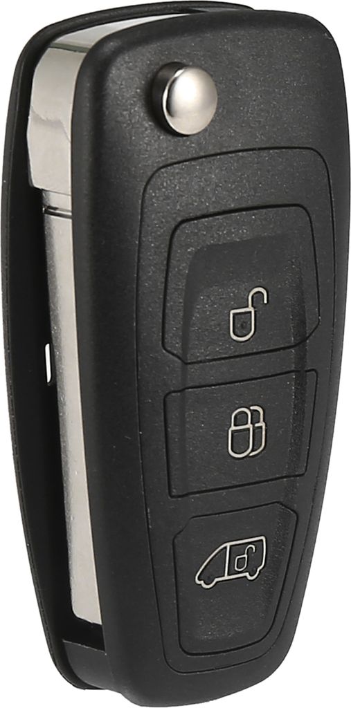 Schlüsselhülle Cover Schlüsselgehäuse 3 Tasten Schlüsselbox für Ford Transit 2014-2020, für Ford Transit Custom 2012-2021, für Ford Transit...