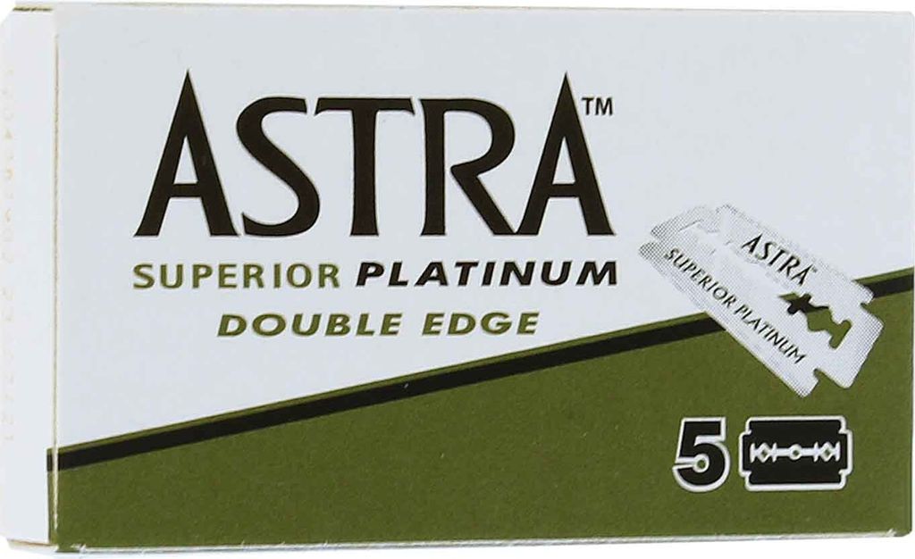 Żyletki do golenia Astra Superior Platinum 5 szt Zdjęcie produktu 