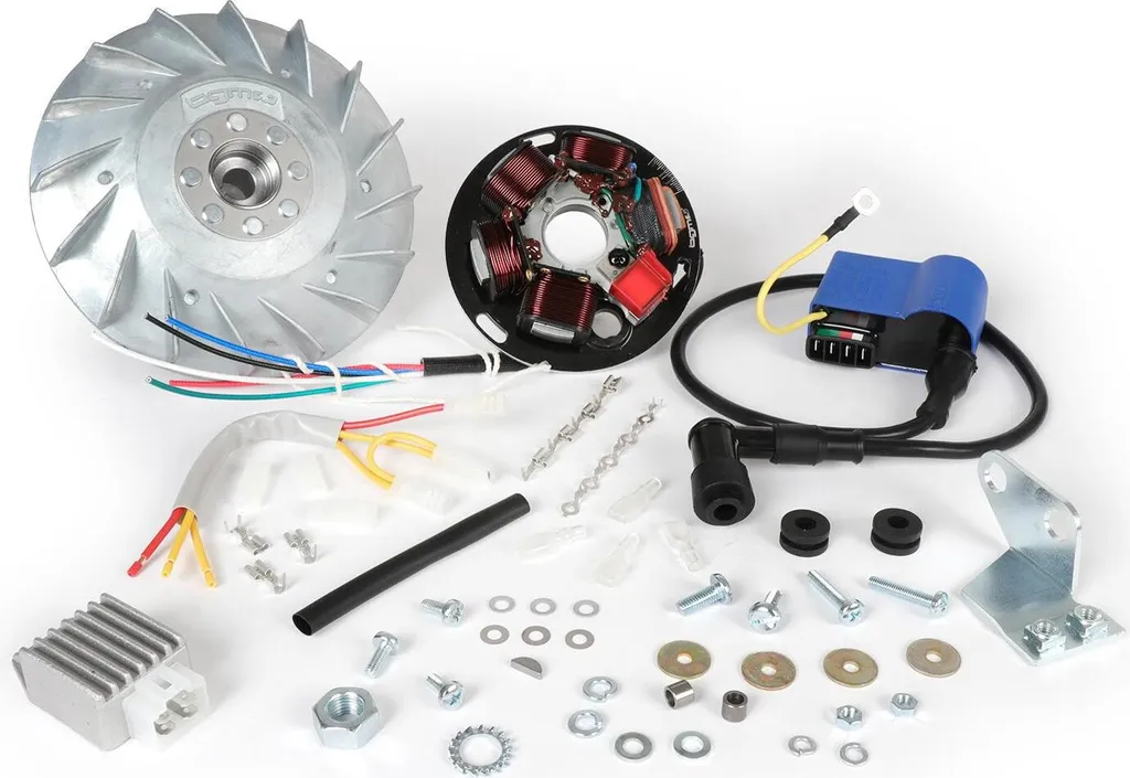 Kit Allumage 12V BGM PRO Touring Vespa P200E P150X P125X Volant Équilibré