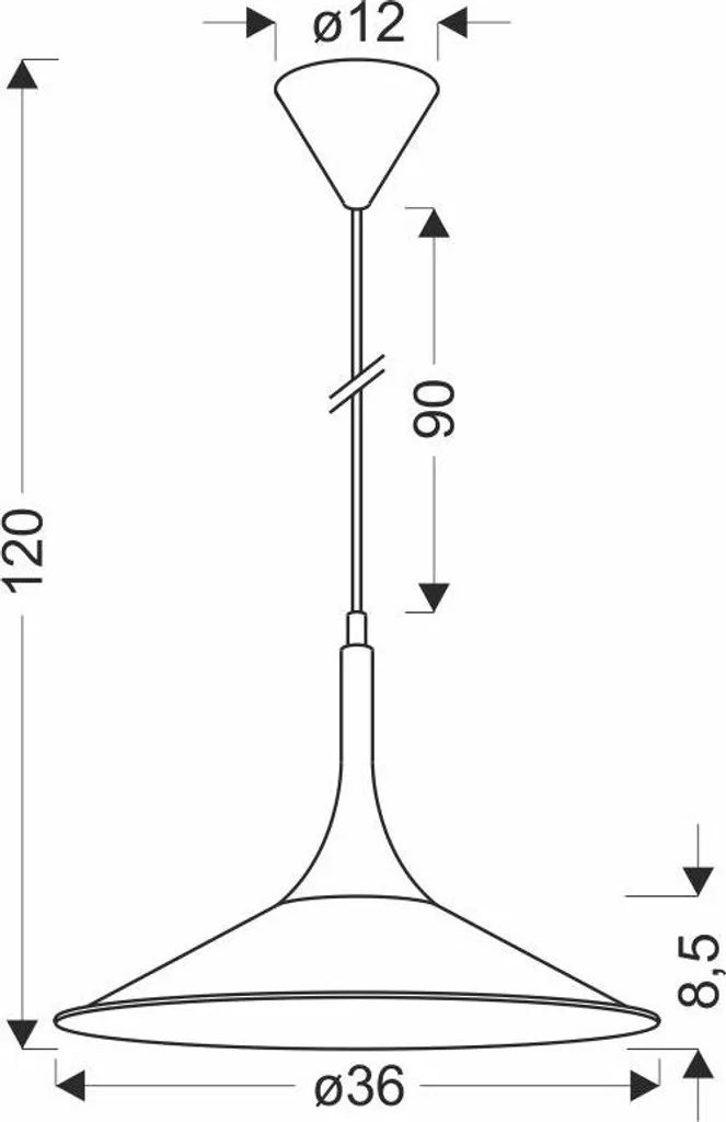 Lampe Suspendue KIRUNA 50101204 - Solution Éclairage Design et Durable