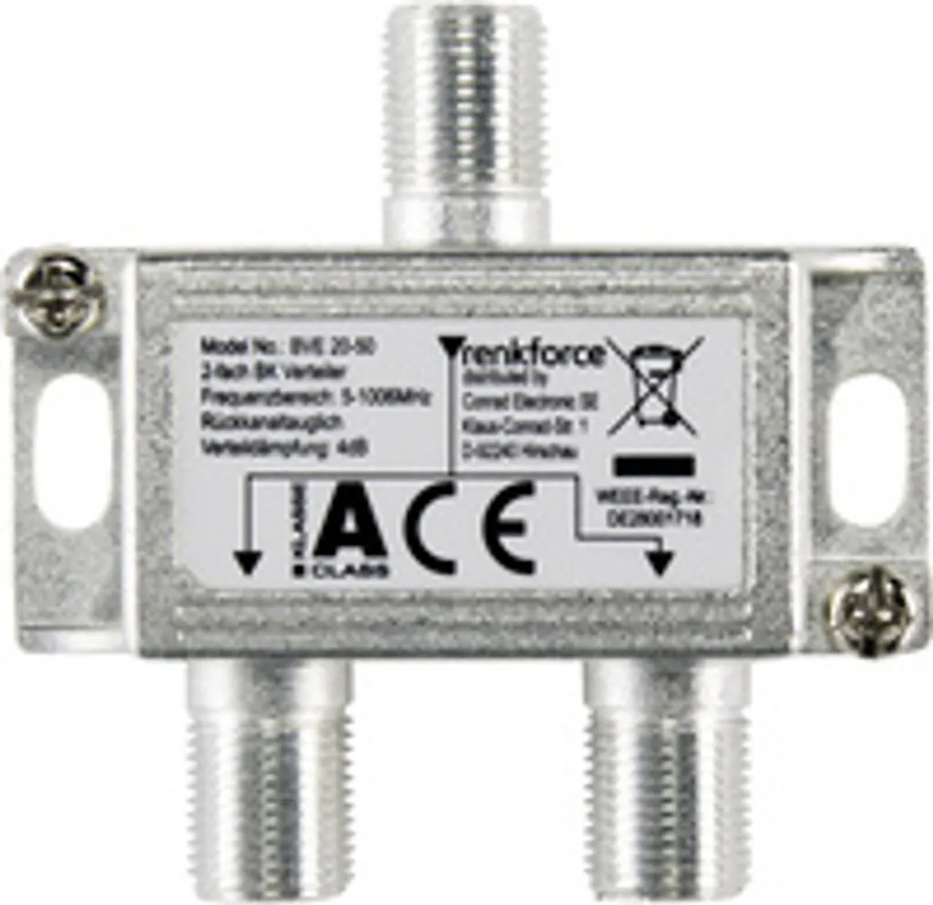 Réparer Manque Prise RJ45 avec Séparateur Renkforce RF-4491742 Argenté