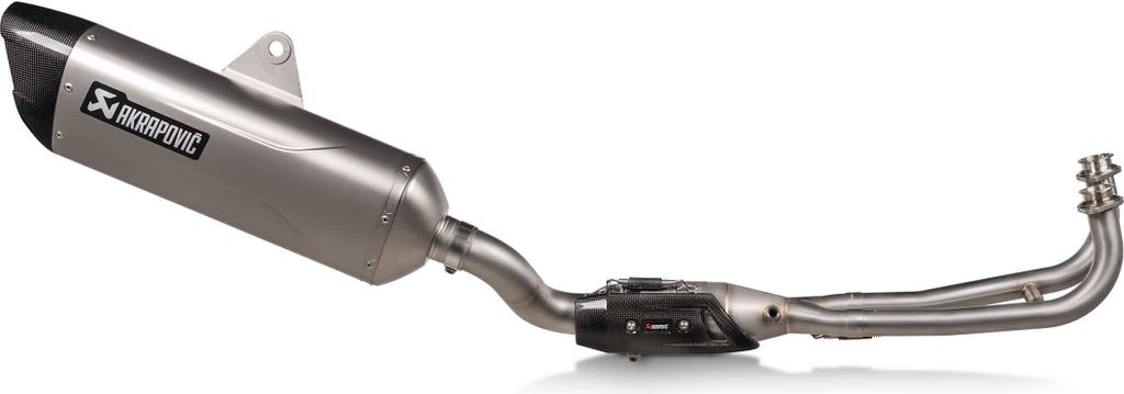 Akrapovic Racing Voller Auspuff titan Yamaha T-Max