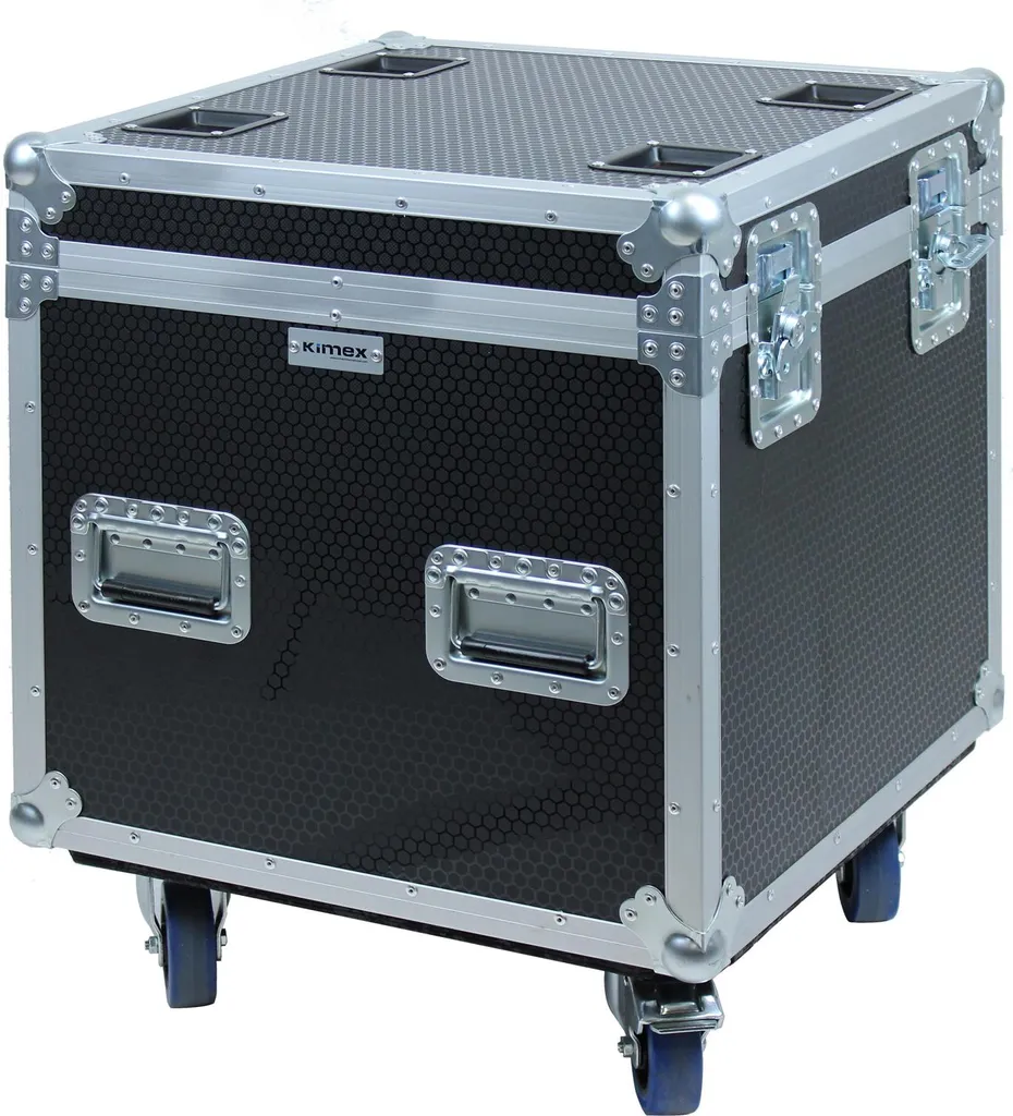 Flight case 60x60x60cm ultra résistant avec finitions renforcées